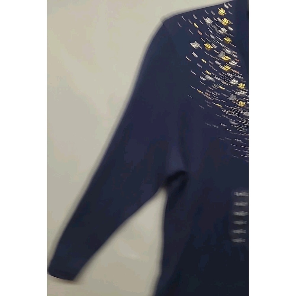 Morning Sun Jersey with tank inset Sun and Moon Bling Celestial Casual Comfy... - Picture 3 of 8